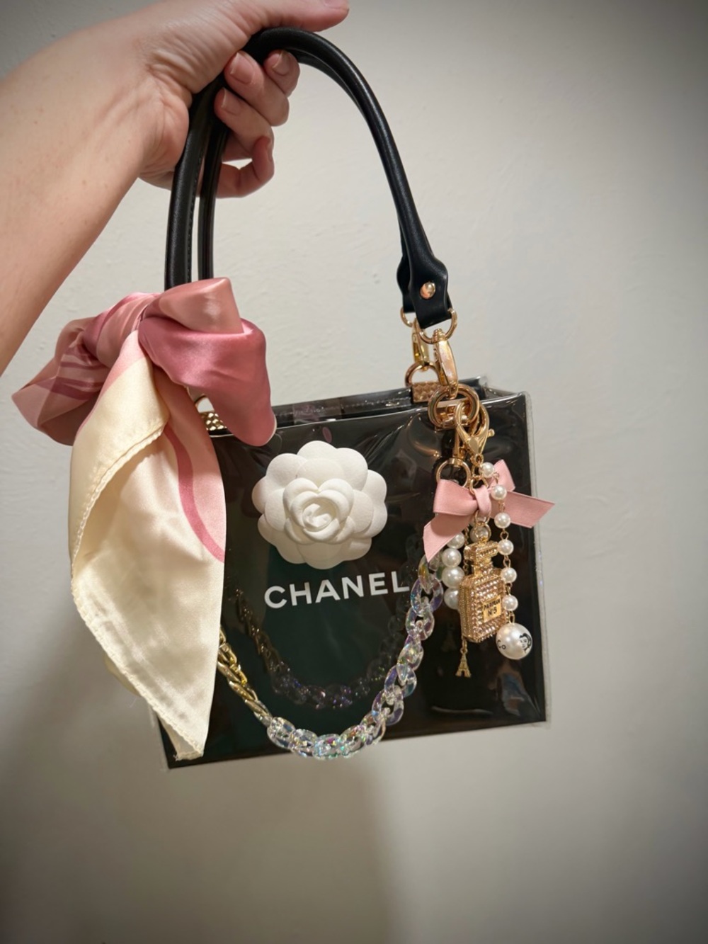 Upcycled Chanel Paper Gift Bag